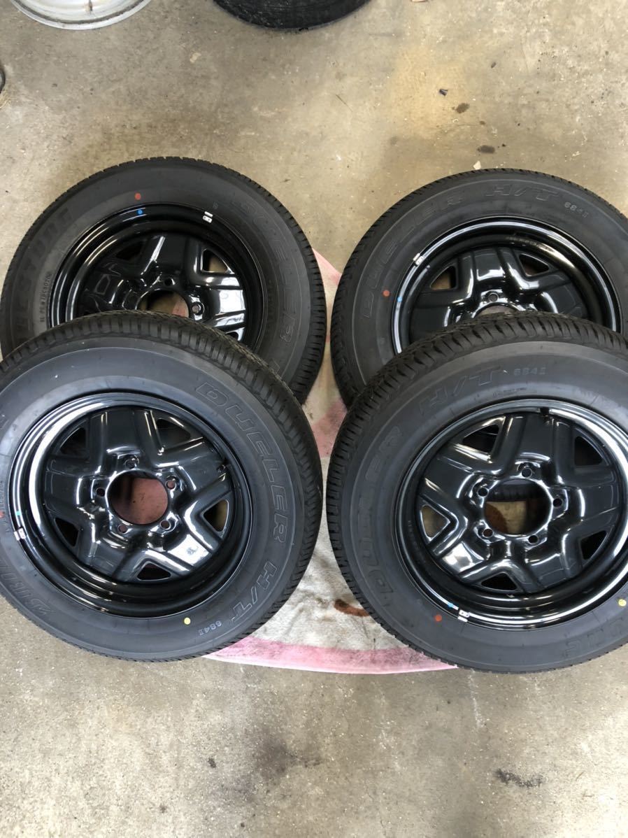 ジムニー 純正 ほぼ新車外し ブリジストン デューラーH/T 684II 175
