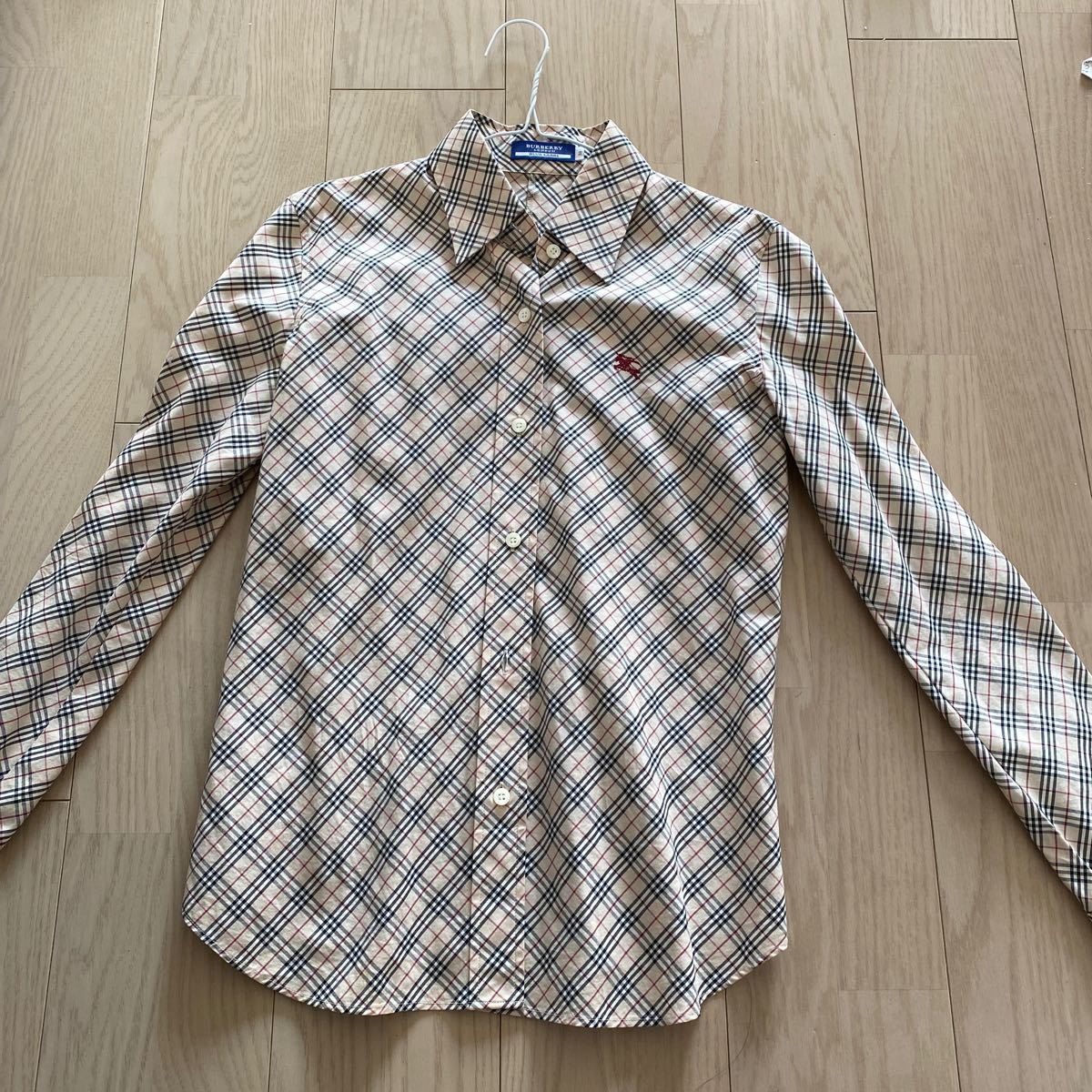 限定価格！BURBERRY BLUE LABELバーバリーブルーレーベルシャツ 長袖 ノバチェック