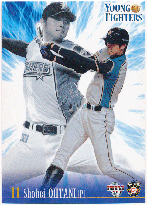 m 13 北海道日本ハムファイターズ Young Fighters 大谷翔平 Rc Yf01 Rookie Card ルーキーカード 14年 売買されたオークション情報 Yahooの商品情報をアーカイブ公開 オークファン Aucfan Com