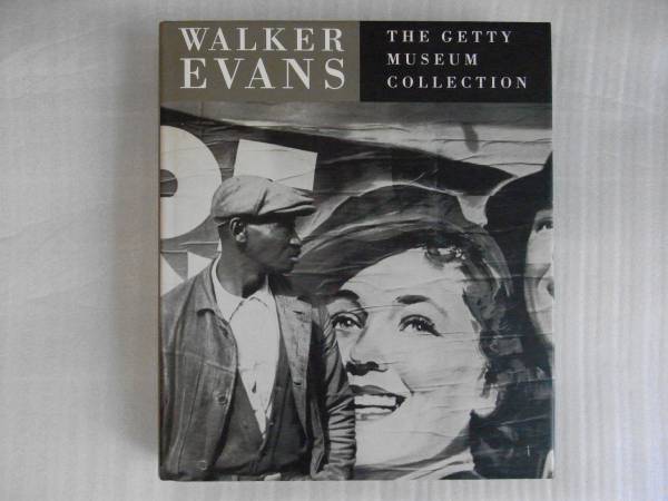 洋書写真集　Walker Evans:ウォーカー・エバンス　/　The Getty Museum Collection 　ハードカバ