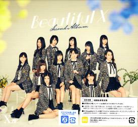 X21 セカンドアルバム Beautiful X CD+VR 小澤奈々花 生写真(3/15 ラゾーナ川崎)付_画像2