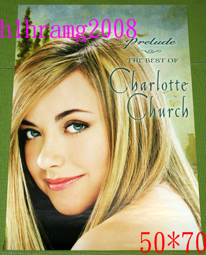 Charlotte Church シャルロット・チャーチ The Best Of Charlotte Church 告知ポスター_画像1
