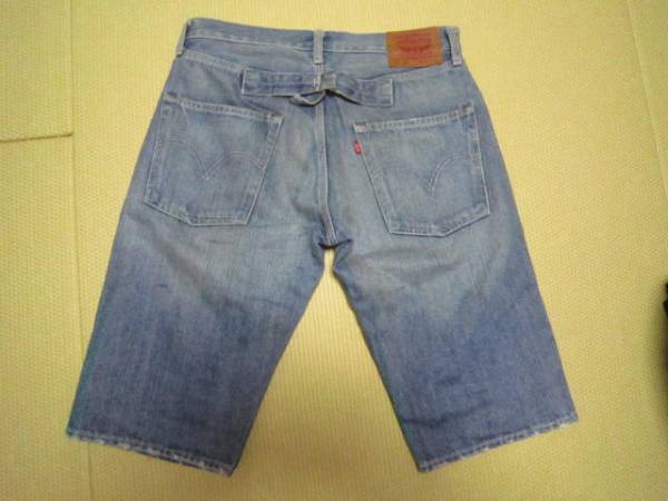 U27★Levi's(リーバイス)★SC503-OT02USED加工ハーフデニムパンツ/w30_画像2