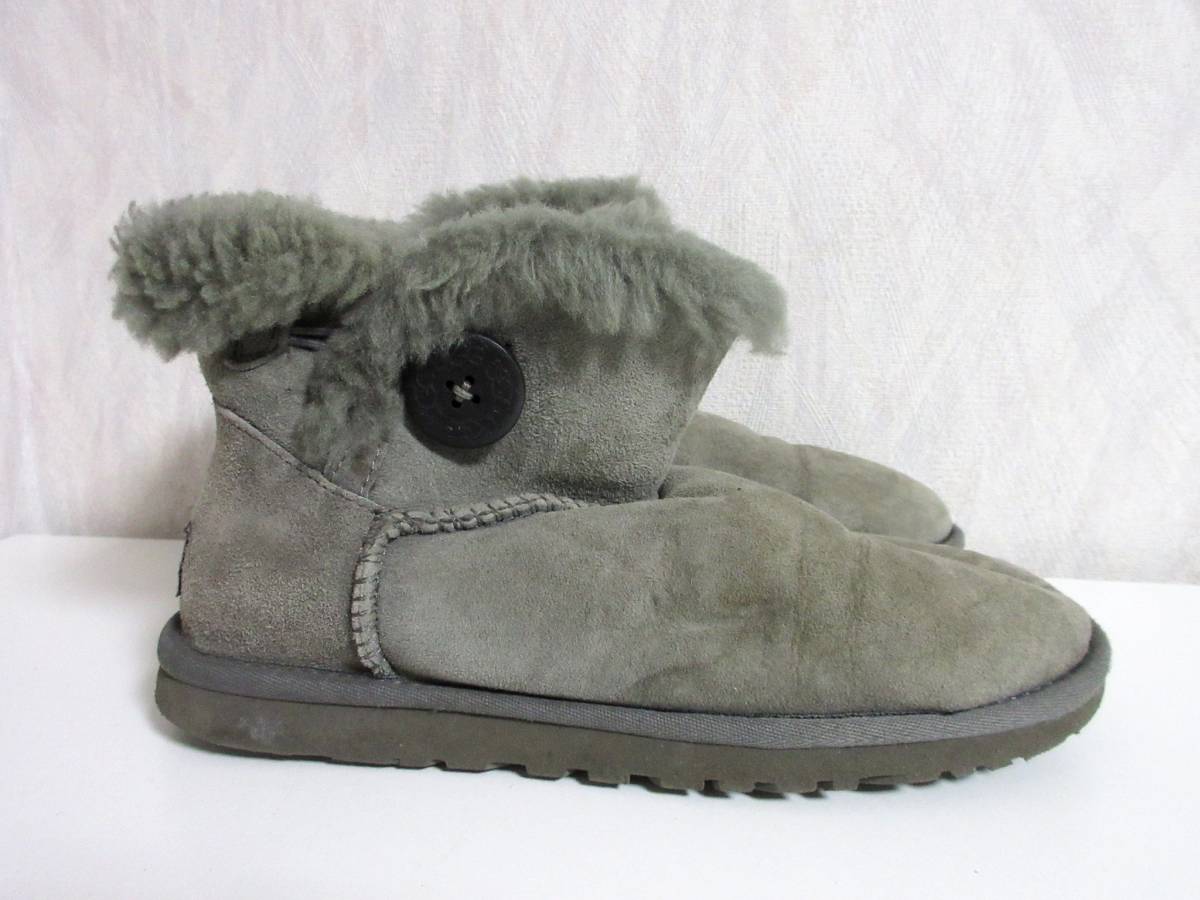アグ UGG ムートンブーツ 北4875 グレー系 US6 あ | huroncmh.org