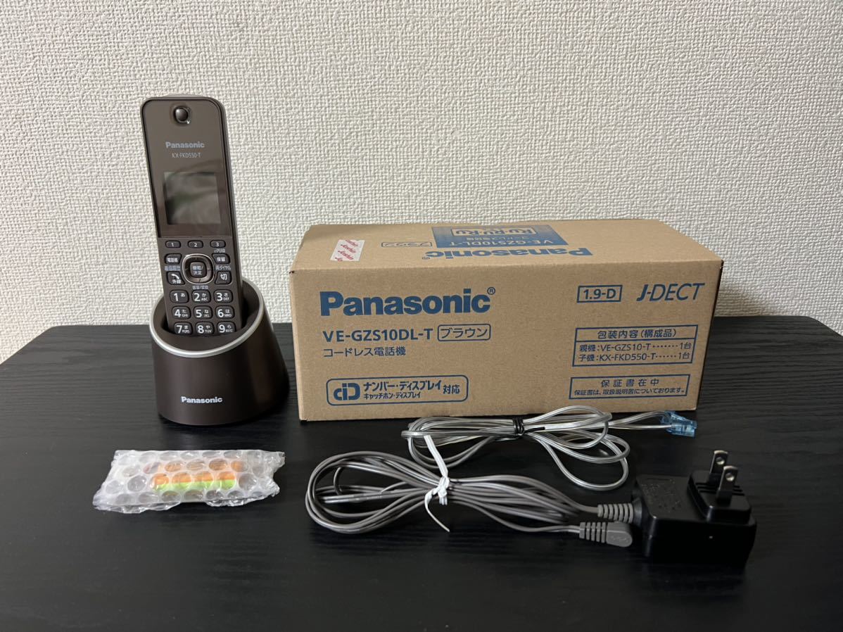 Yahoo!オークション - Panasonic コードレス電話機ＶＥ－GZS10DL-...