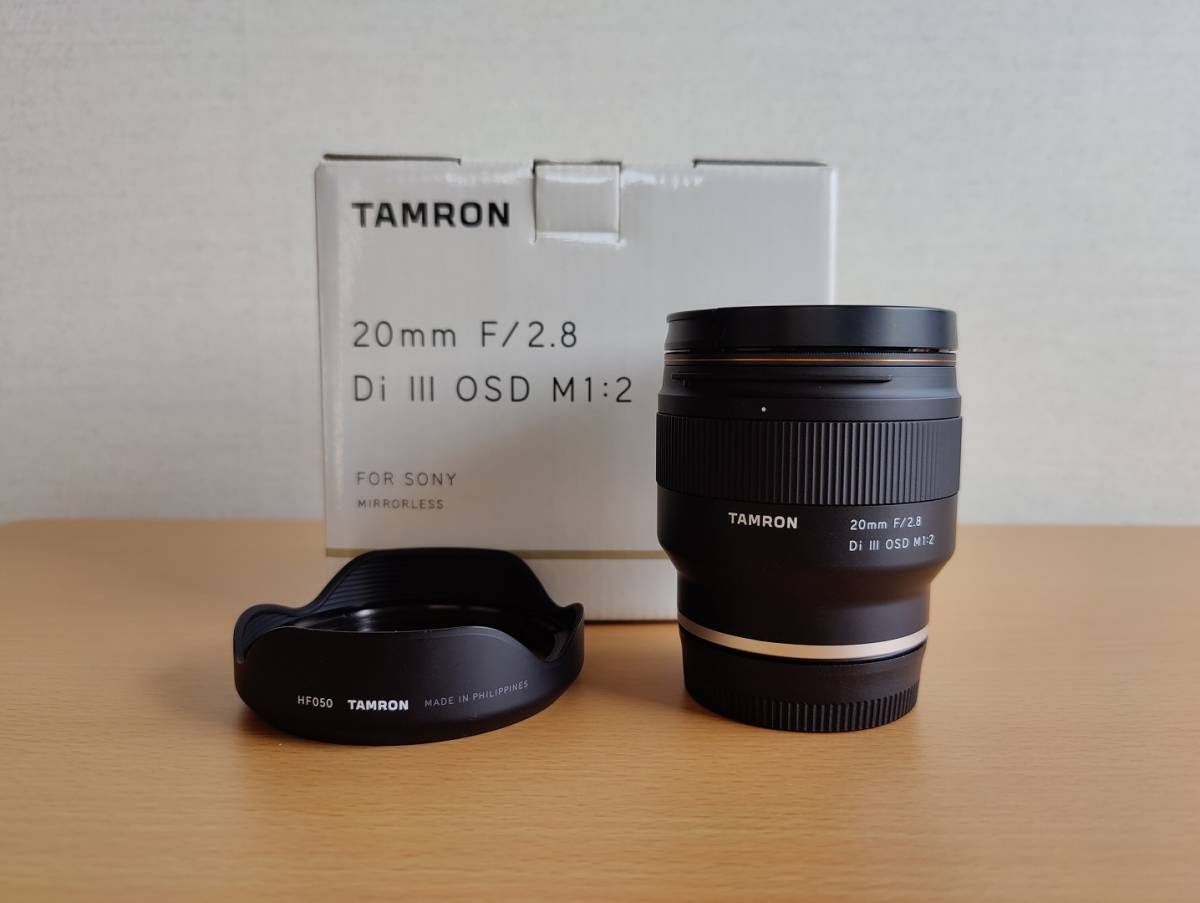 年中無休】 タムロン 20mm 20mm F2.8 f2.8 Model F050 ソニー OSD