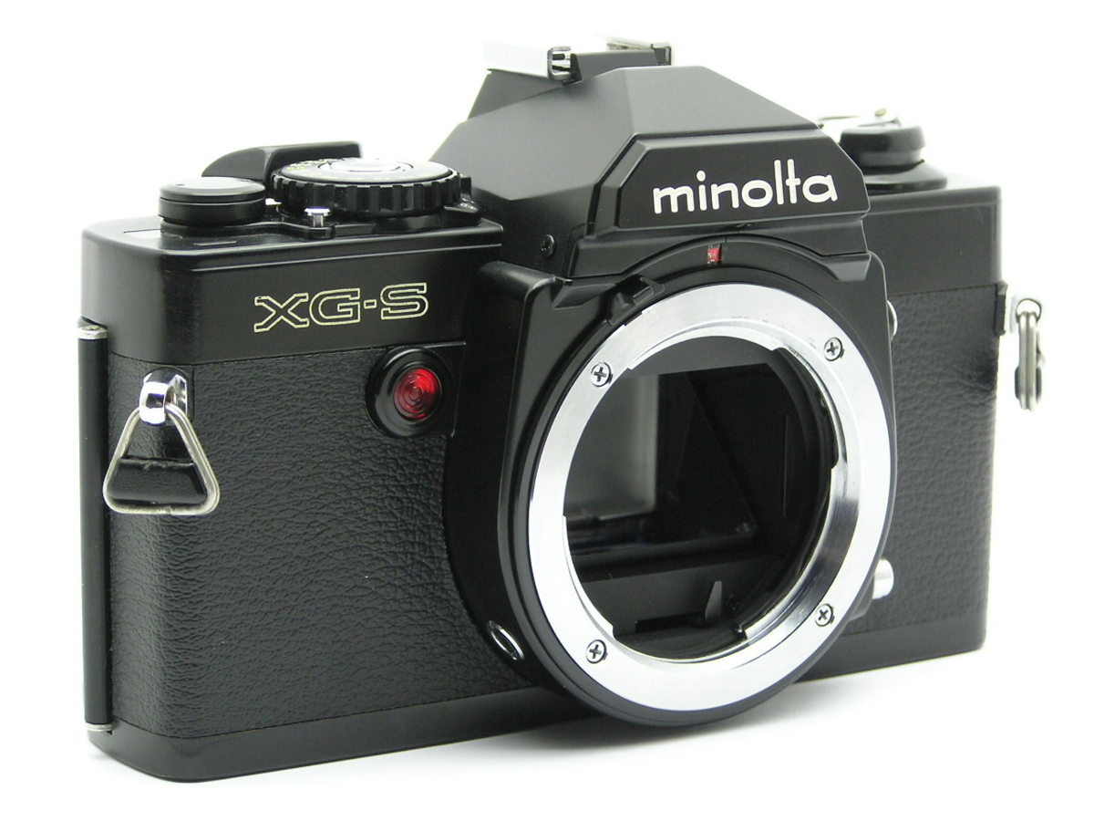 ★ハローカメラ★6206 minolta XG-S 黒　ブラック 動作品 ジャンク 要清掃 要修理 ミノルタ 即決あり 1円スタ－ト_画像1