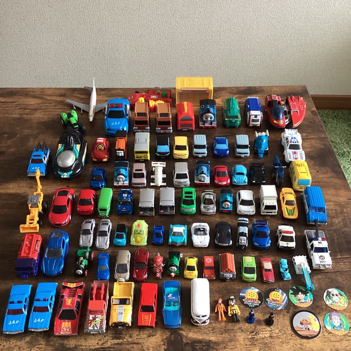 K188)ミニカー チョロQ 働く車 レトロ プルバックカー ビンテージ