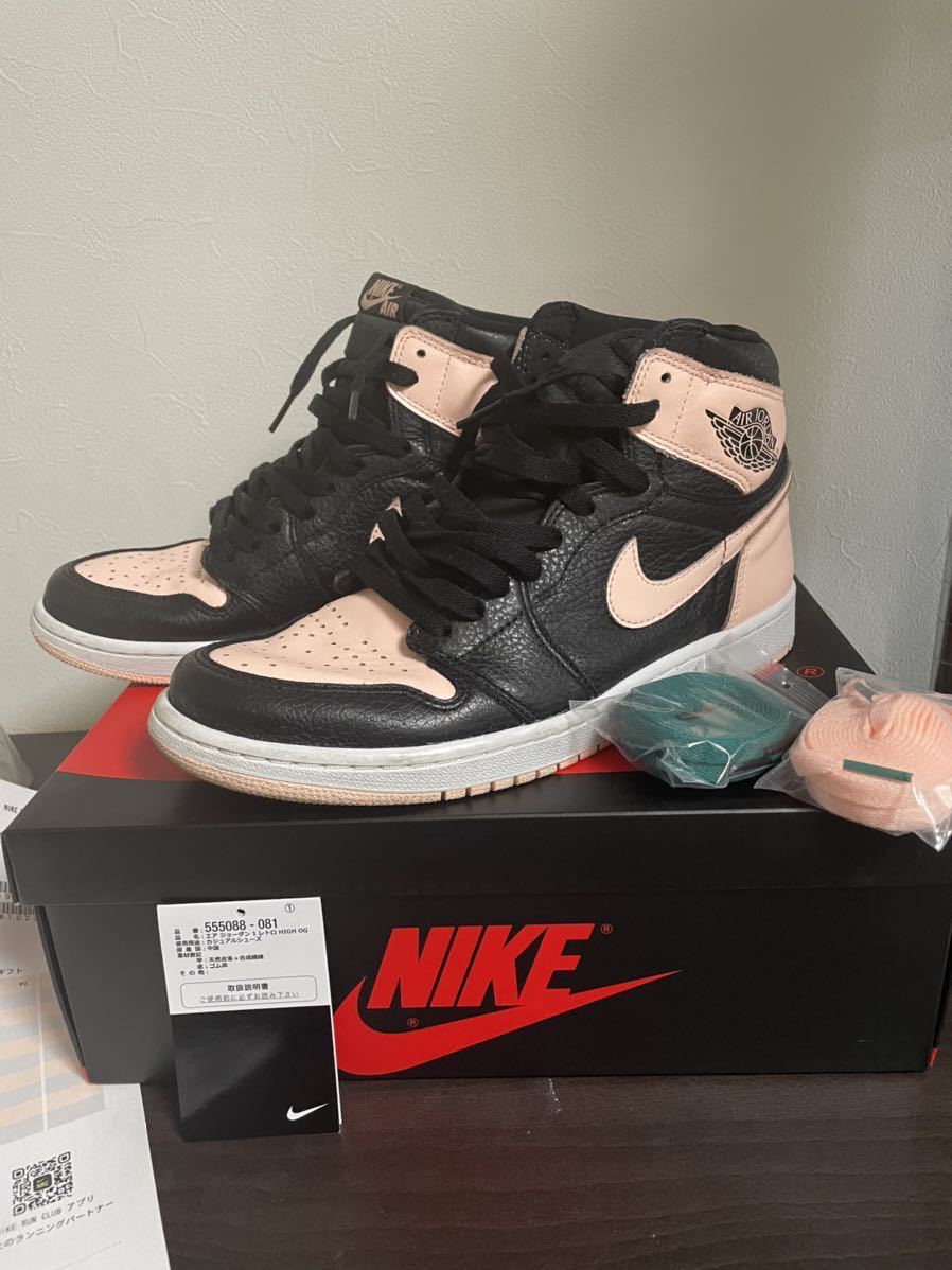 27cm NIKE AIR JORDAN 1 RETRO HIGH OG CRIMSON TINT ナイキ エア