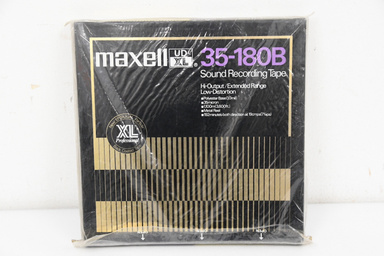 maxell マクセル UD XL 35-180B 10号メタルリール オープン maxell マクセル UD XL 35-180B 10号メタルリール オープン