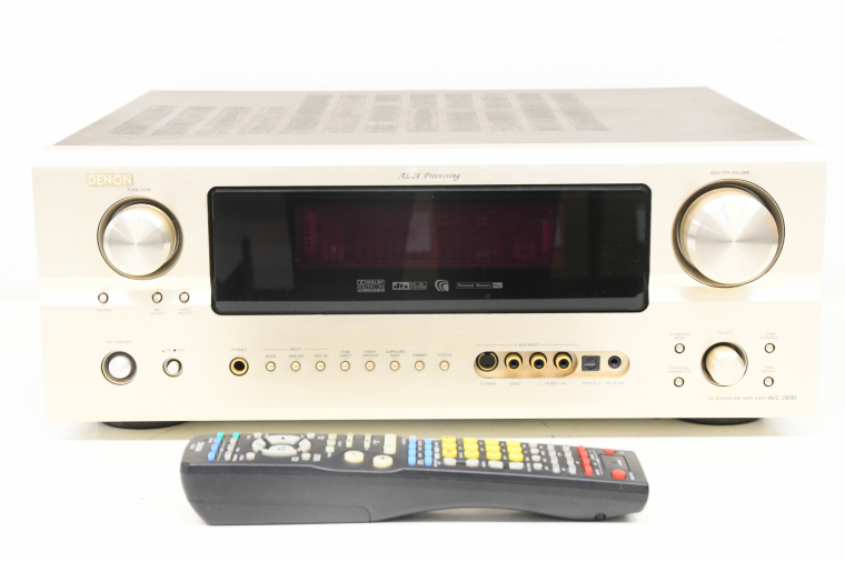 DENON AVC-2890 AVアンプ 美品 Yahoo!オークション - DENON デノン AVC-2890 AVアンプ リモコン付