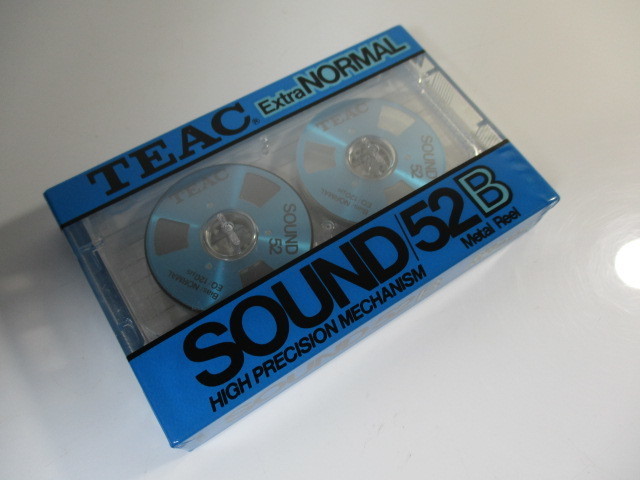 大人気の ◇未使用 52B SOUND オープンリール風カセットテープ ティアック TEAC - 記録媒体