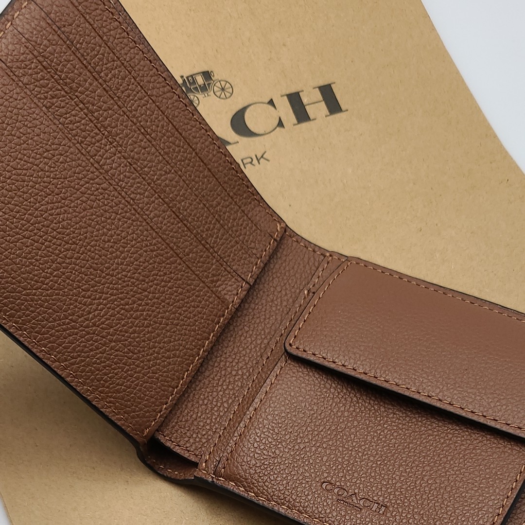 新品 COACH 折り財布 メンズ | contifarma.pe