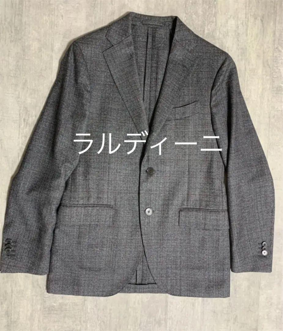 【美品】LARDINI ラルディーニ ジャケット スーツ 46 テーラードジャケット、ブレザー
