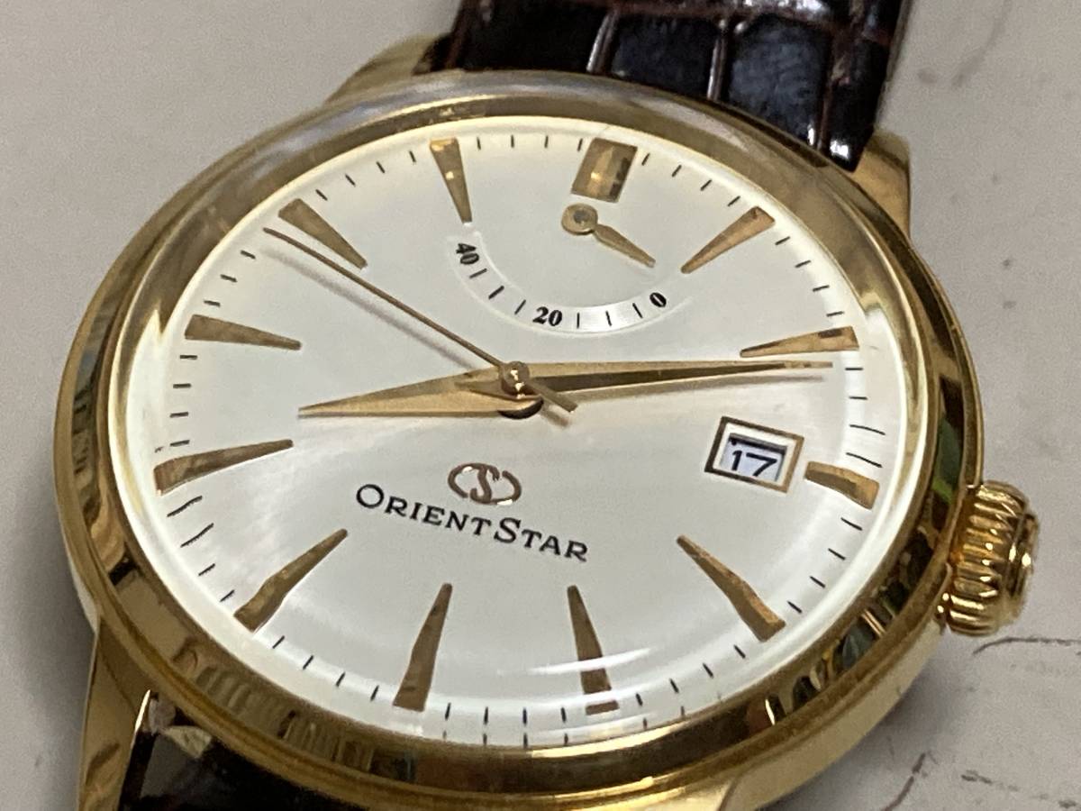 ORIENT 腕時計 オリエントスター 自動巻き パワーリザーブ