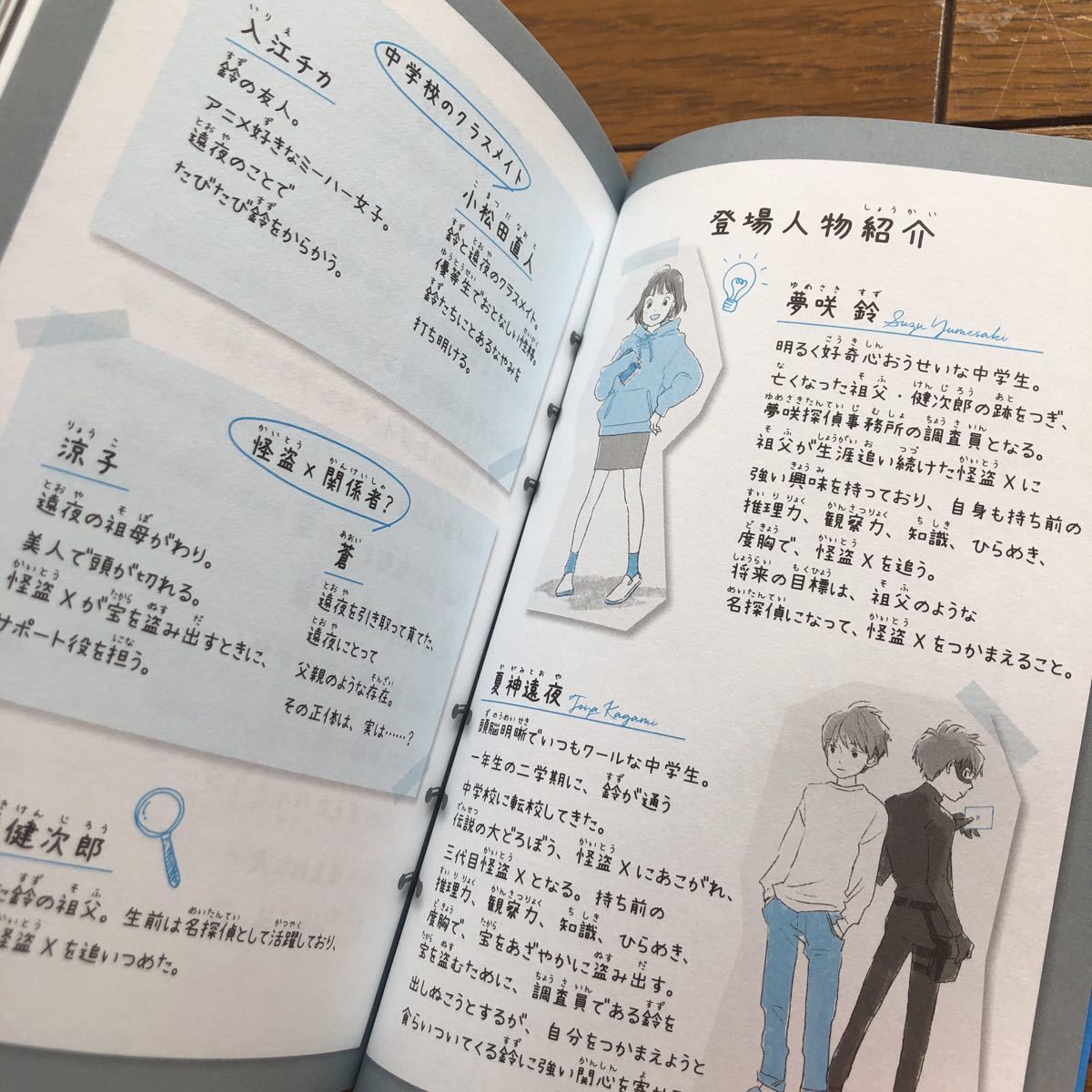 【11月末まで】探偵×怪盗 謎解き推理バトル 1話10分で朝読にも最適 小学生 宝をめぐる15の謎を解き明かせ 読書 本 ナゾトキ 謎解き本_画像4