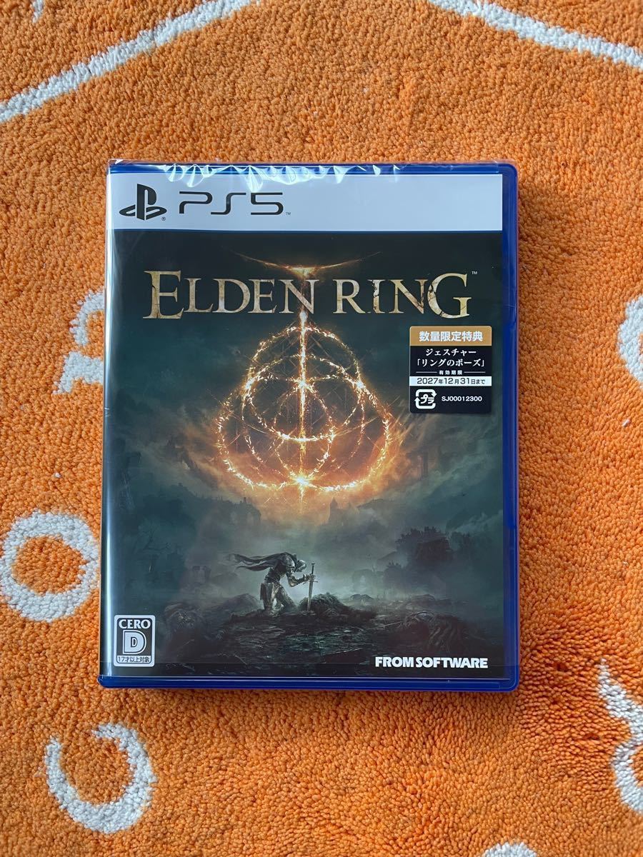 PS5 ELDEN RING エルデンリング 特典未使用 中古美品