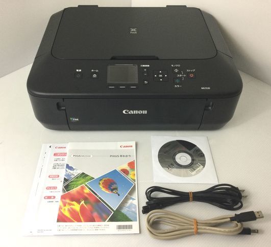 【美品／総印刷枚数850枚以下】Canon インクジェットプリンター複合機 PIXUS MG5530 BK（A2272）