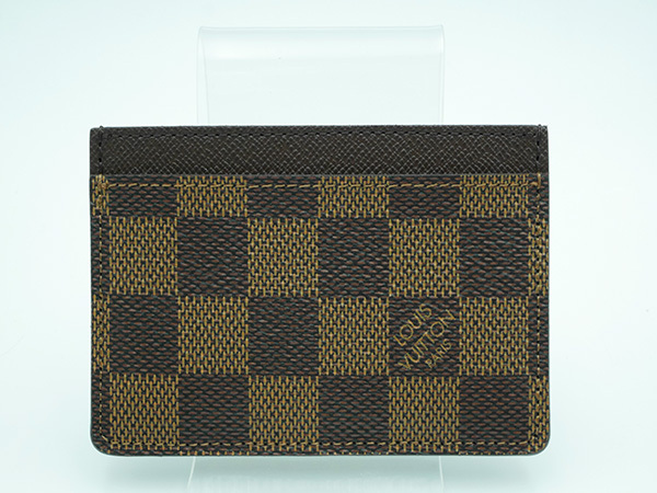 ルイ・ヴィトンLOUIS VUITTON ダミエ ポルトカルト サンプール カード