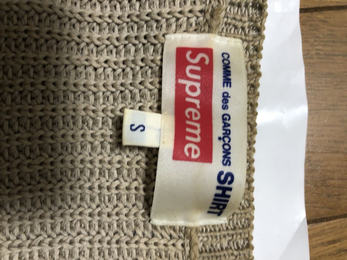 supreme コムデギャルソン セーター sweater COMME des GARCONS SHIRT ニットセーター Supreme  シュプリーム garon