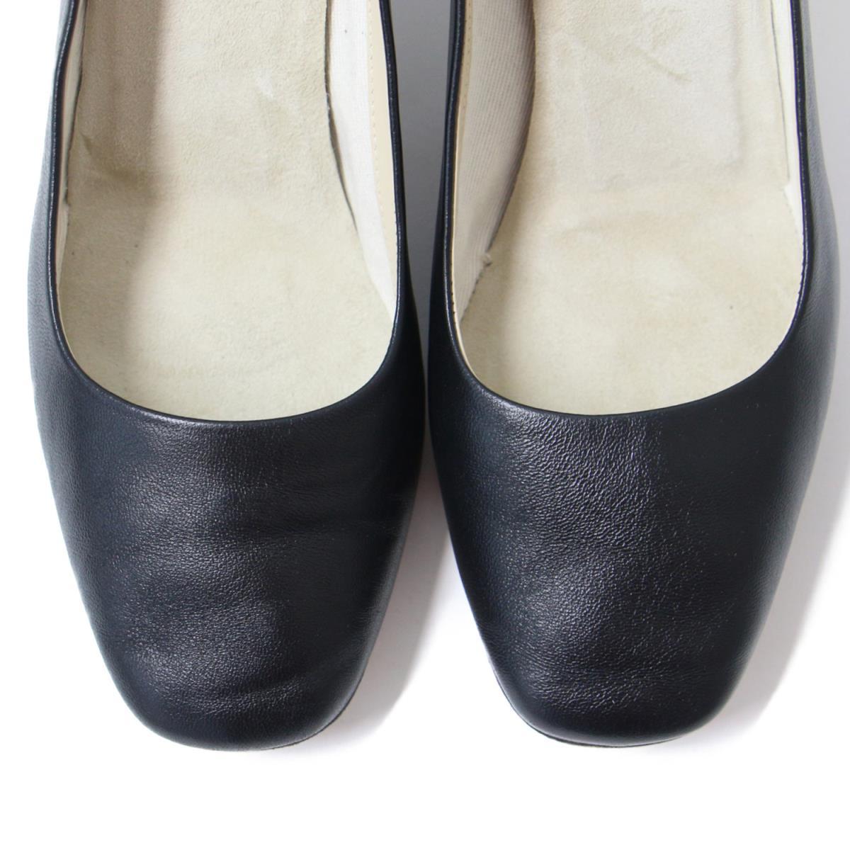 repetto レペット パンプス ヒールパンプス スクエアトゥ レザー