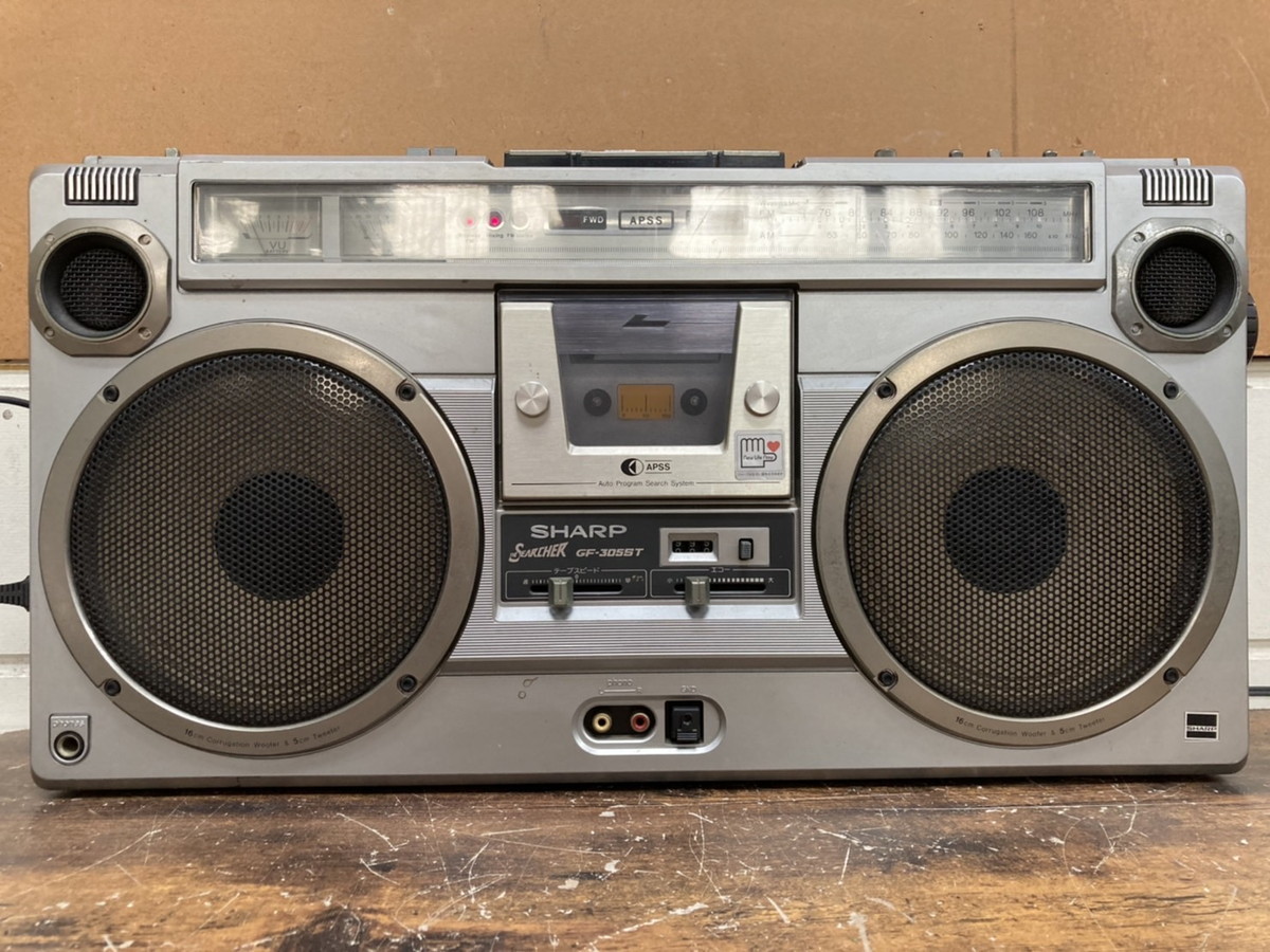 売れ筋特価 - SHARP スレテオ GF-305ST 昭和レトロ - 販売 員:17284円