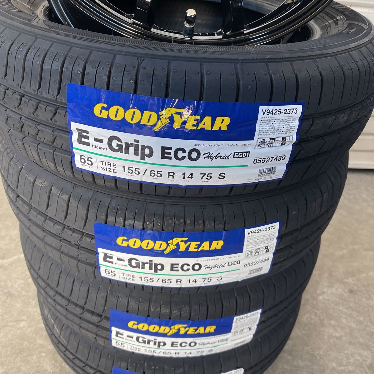 G.SPEED G-04◆グッドイヤーEG01◆155/65R14◆軽自動車チューナーサイズ　カスタム軽カー　5.5J+45 100-4H_画像7