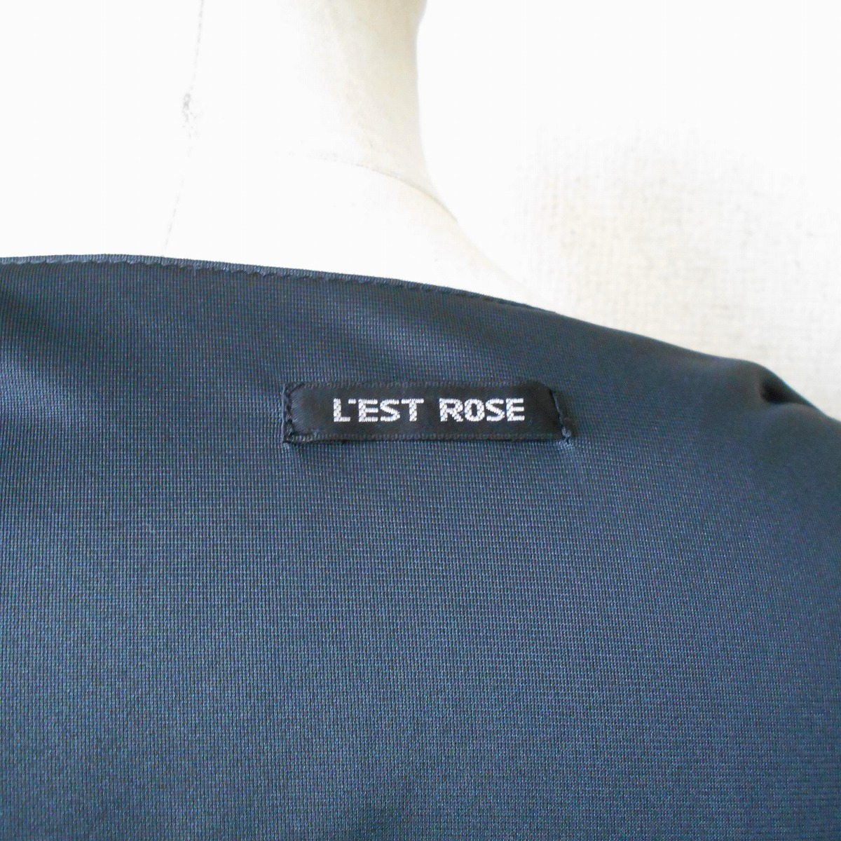 レストローズ LEST ROSE プリーツ 使用 ノースリーブ ワンピース 日本製 2_画像7