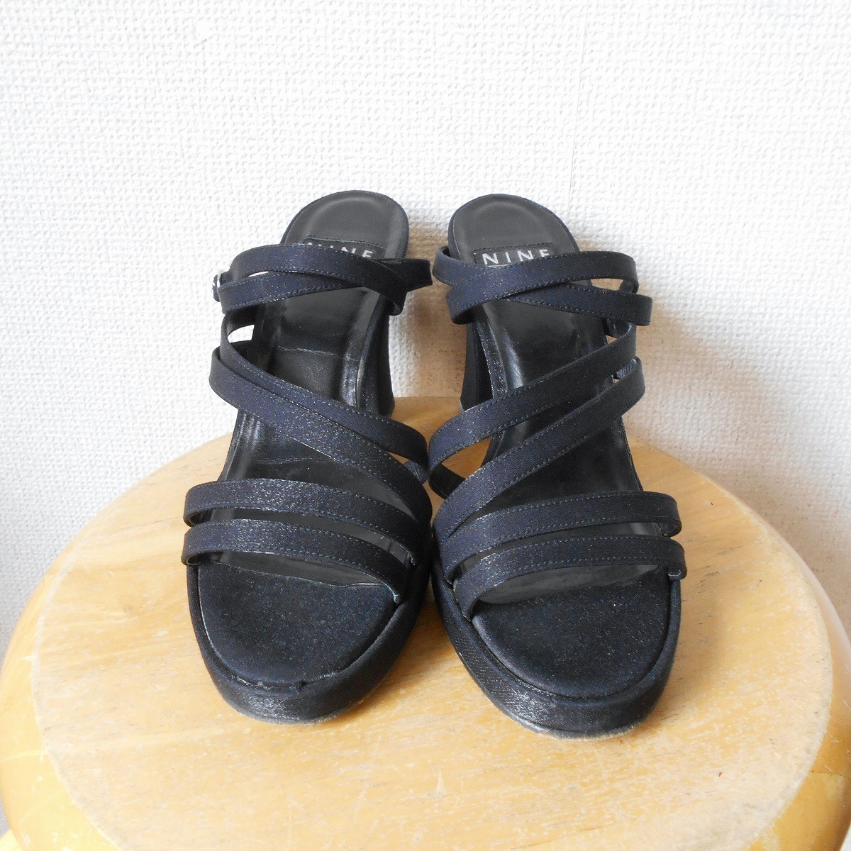  Nine West NINE WEST lady's for high heel sandals 6M