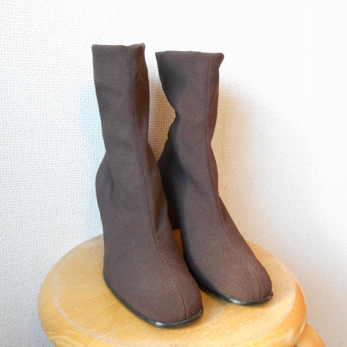 ダイアナ DIANA 大きい サイズ レディース 用 ストレッチ 入り ショート ブーツ 日本製 25cm_画像3