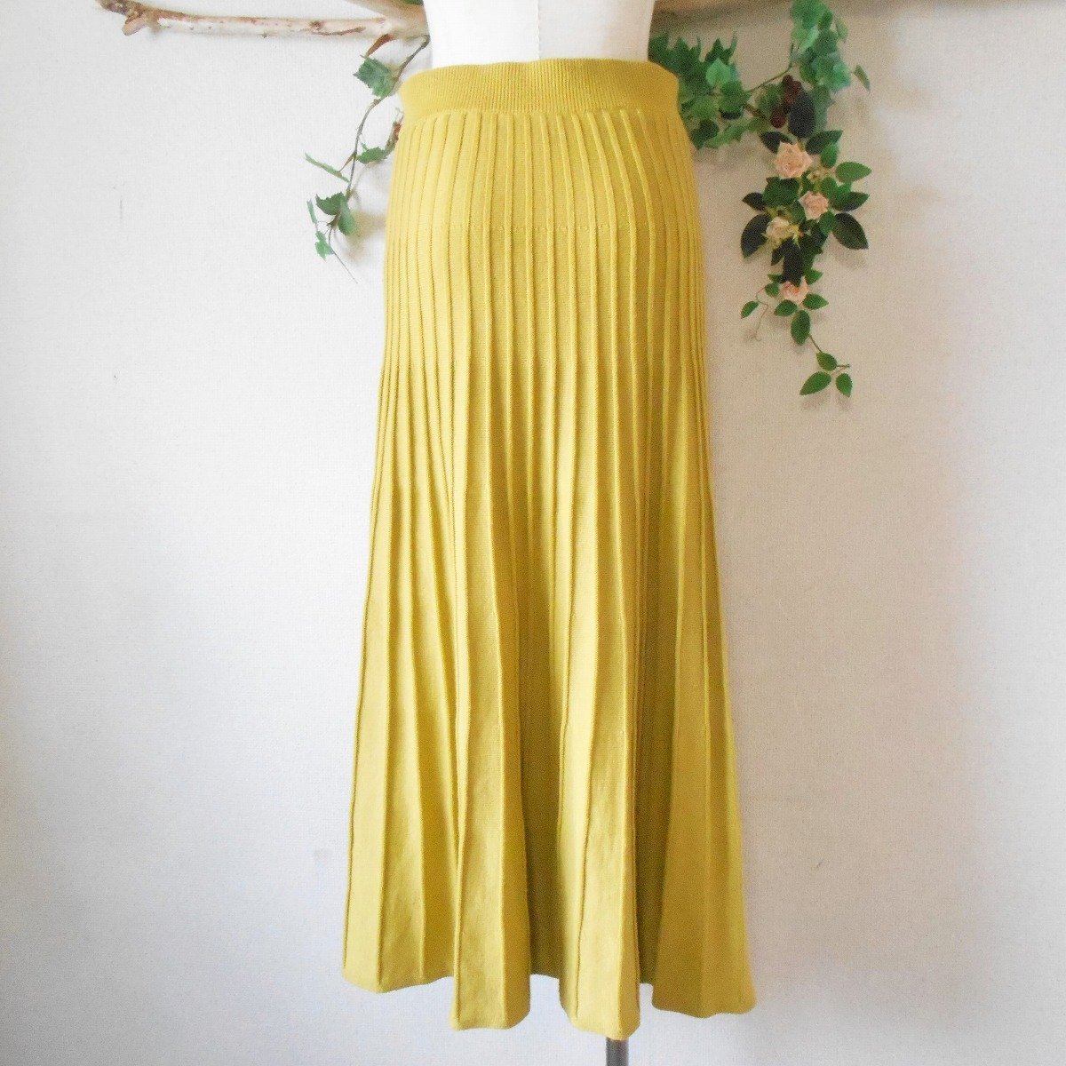  beautiful goods Mira o-wenMila Owen knitted long height flair skirt 0