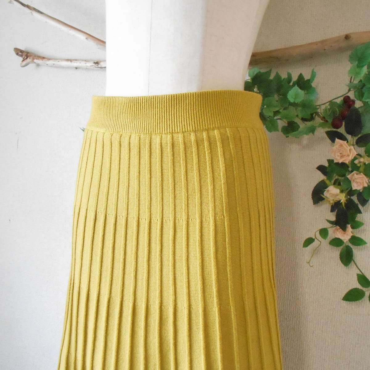  beautiful goods Mira o-wenMila Owen knitted long height flair skirt 0