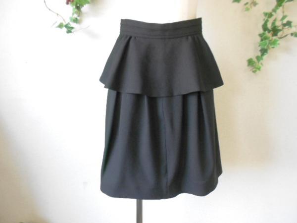 美品 レッセパッセ LAISSE PASSE 2way ペプラム スカート 38_画像1