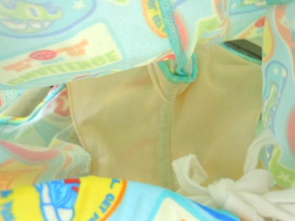 ミニＫ MINI-K ナルミヤ 110ｃｍ 男の子 水着 スイム パンツ 水色 可愛い プリント ボトム_画像6