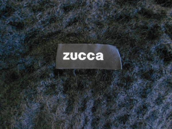  Zucca zucca модный перо тканый . тип кардиган чёрный 