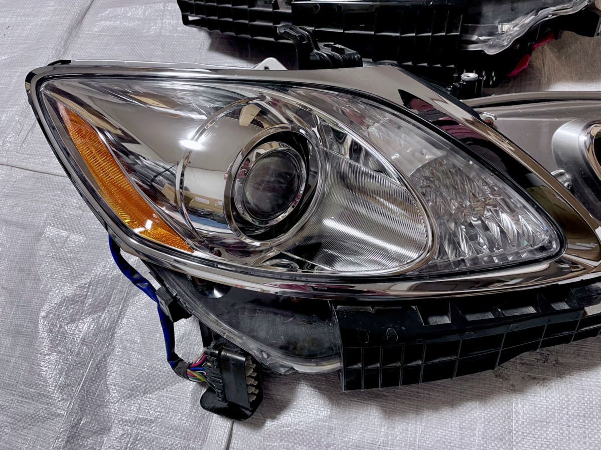 使用1年 レクサス GS 19 後期 純正 HID ヘッドライト 350 430 460 450h