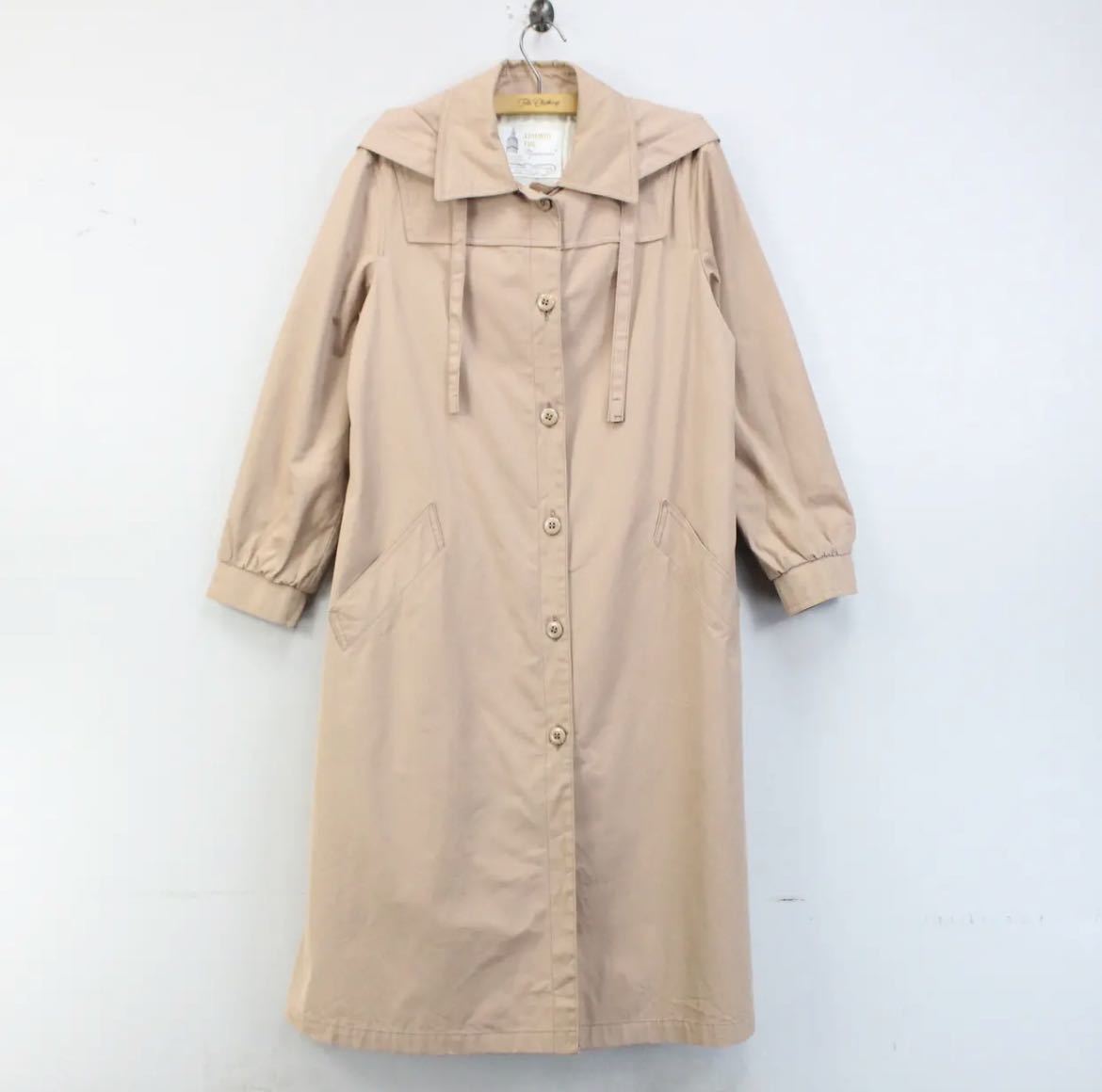 USA VINTAGE LONDON FOG FOODED SPRING COAT/アメリカ古着ロンドンフォグフーデッドスプリングコート