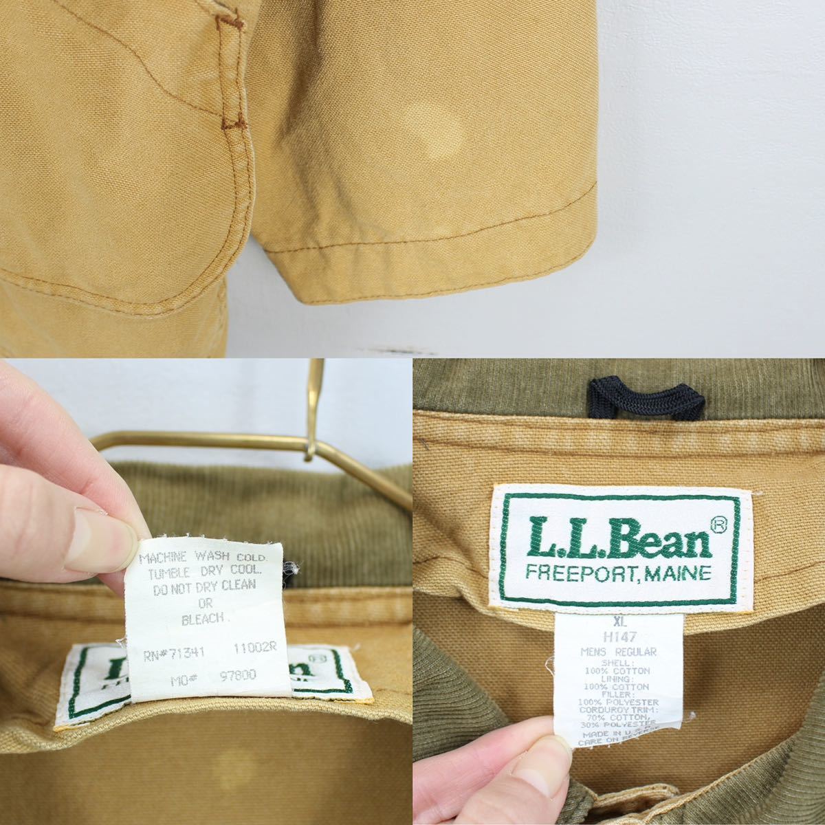 印象のデザイン VINTAGE USA LL JACKET/アメリカ古着エルエルビーン