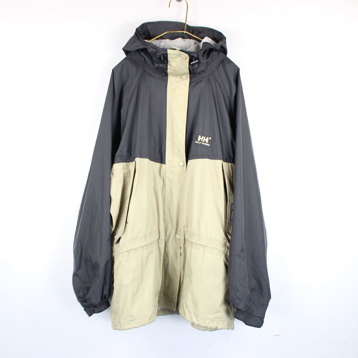 USA VINTAGE HELLY HANSEN LOGO NYLON JACKET/アメリカ古着ヘリーハンセンロゴナイロンジャケット