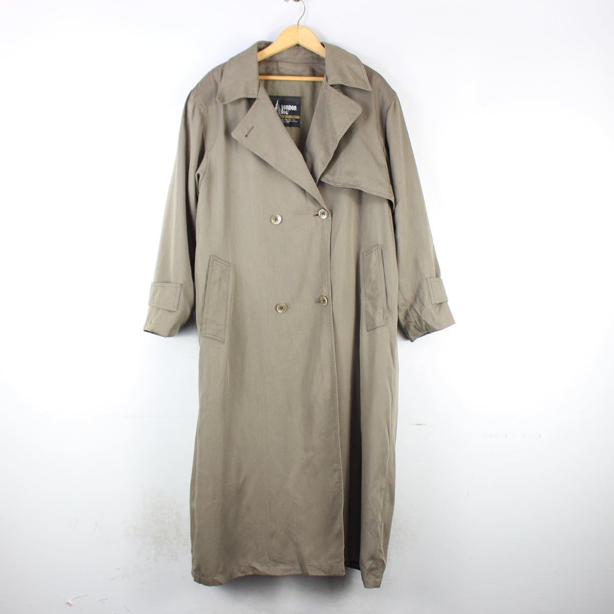 USA VINTAGE LONDON FOG OVER TRENCH COAT WITH WOOL LINER/アメリカ