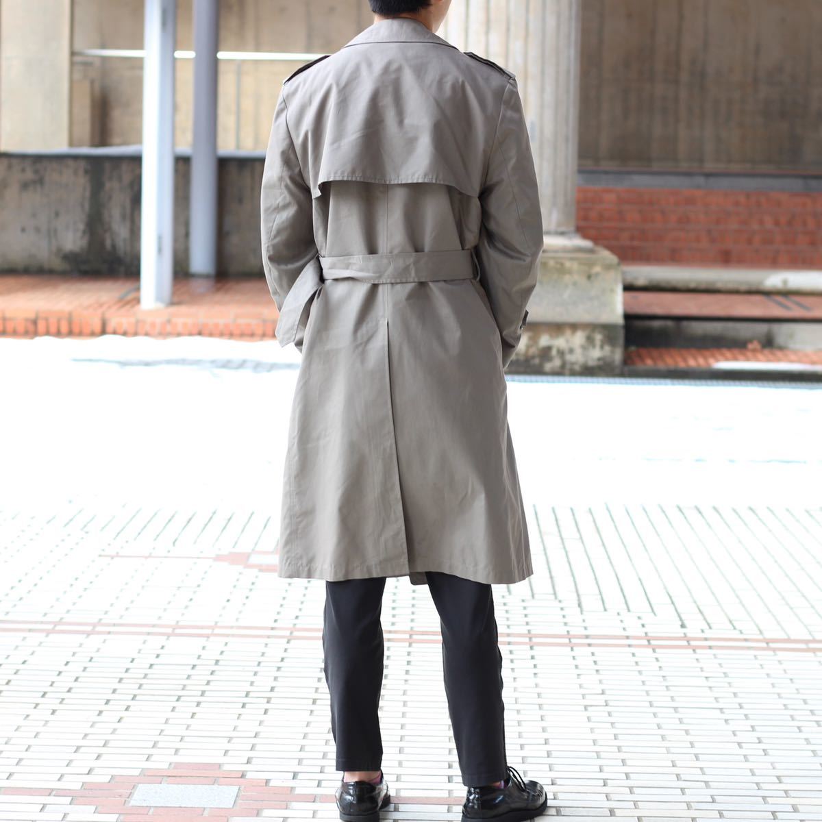 USA VINTAGE LONDON FOG BELTED TRENCH COAT WITH LINER アメリカ古着