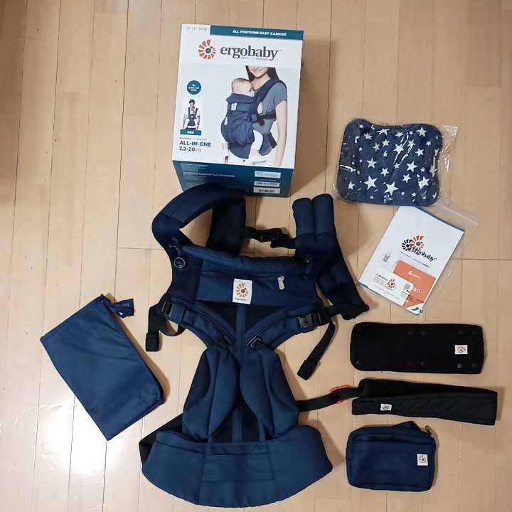 付属品あり 美品 エルゴベビー オムニ360 クールエア ergobaby omni