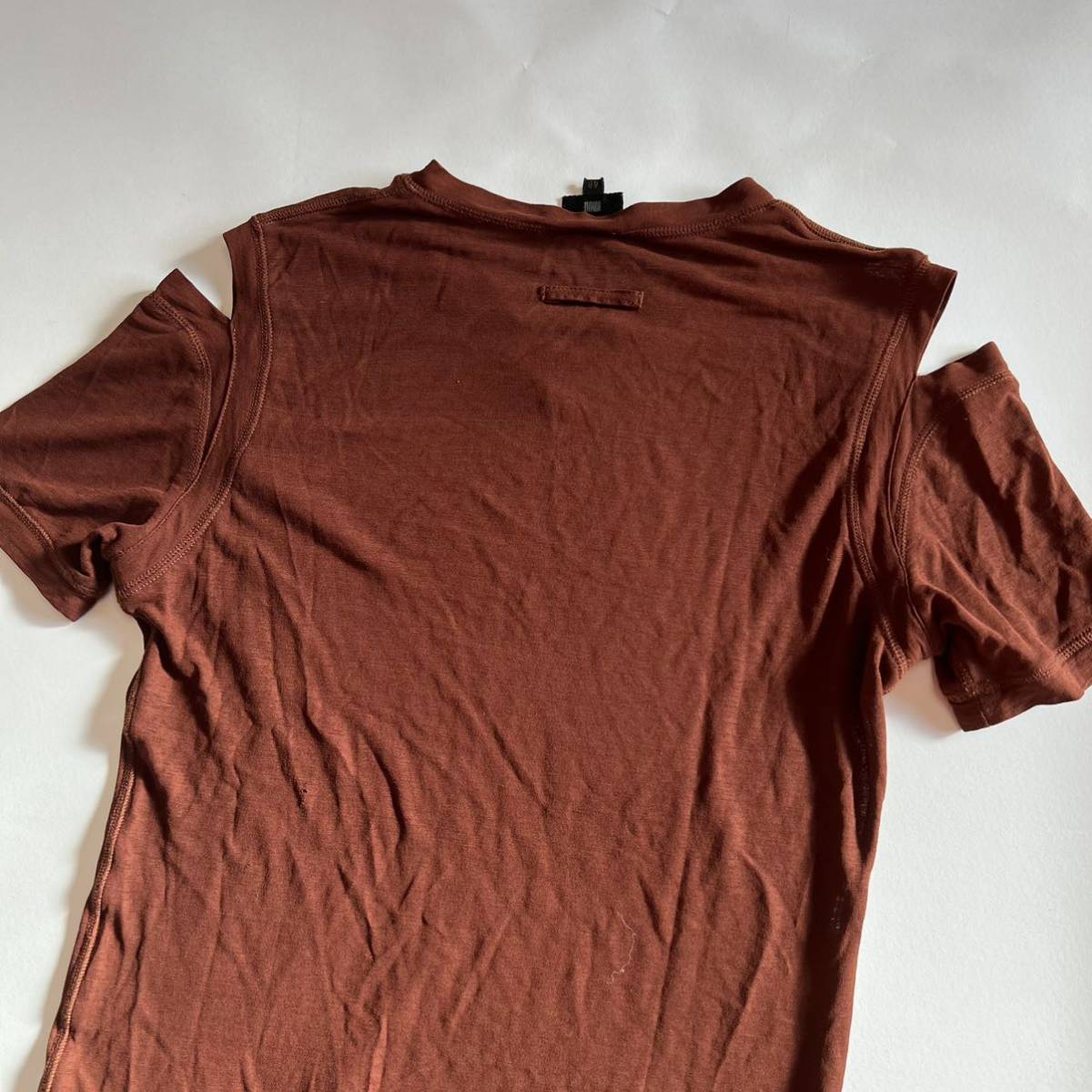 希少 jean paul gaultier homme 変形 パワーネット Tシャツ アーカイブ ジャンポールゴルチエ ゴルチェ 90s JPG objet femme