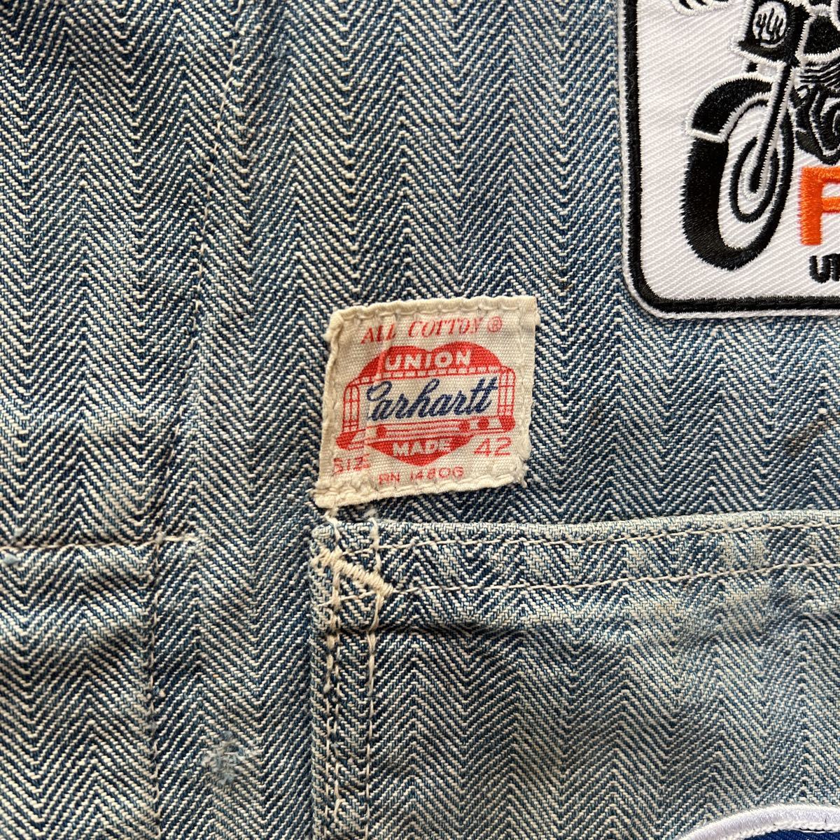 50s Carhartt vintage カーハート ハートタグ オリジナル 50s Carhartt vintage カーハート ハートタグ オリジナル