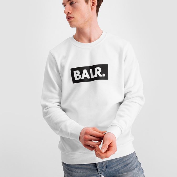 BALR. ボーラー メンズ スウェット トレーナー M ブラック 美品訳あり