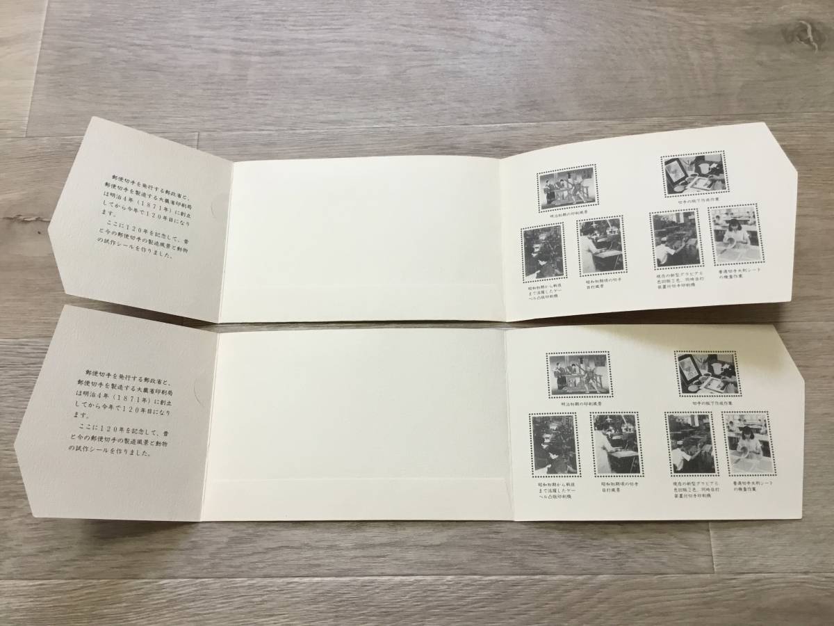 珠玉の芸術・郵便切手120年展シール　62円序の舞切手 記念印版＋通常版_画像4