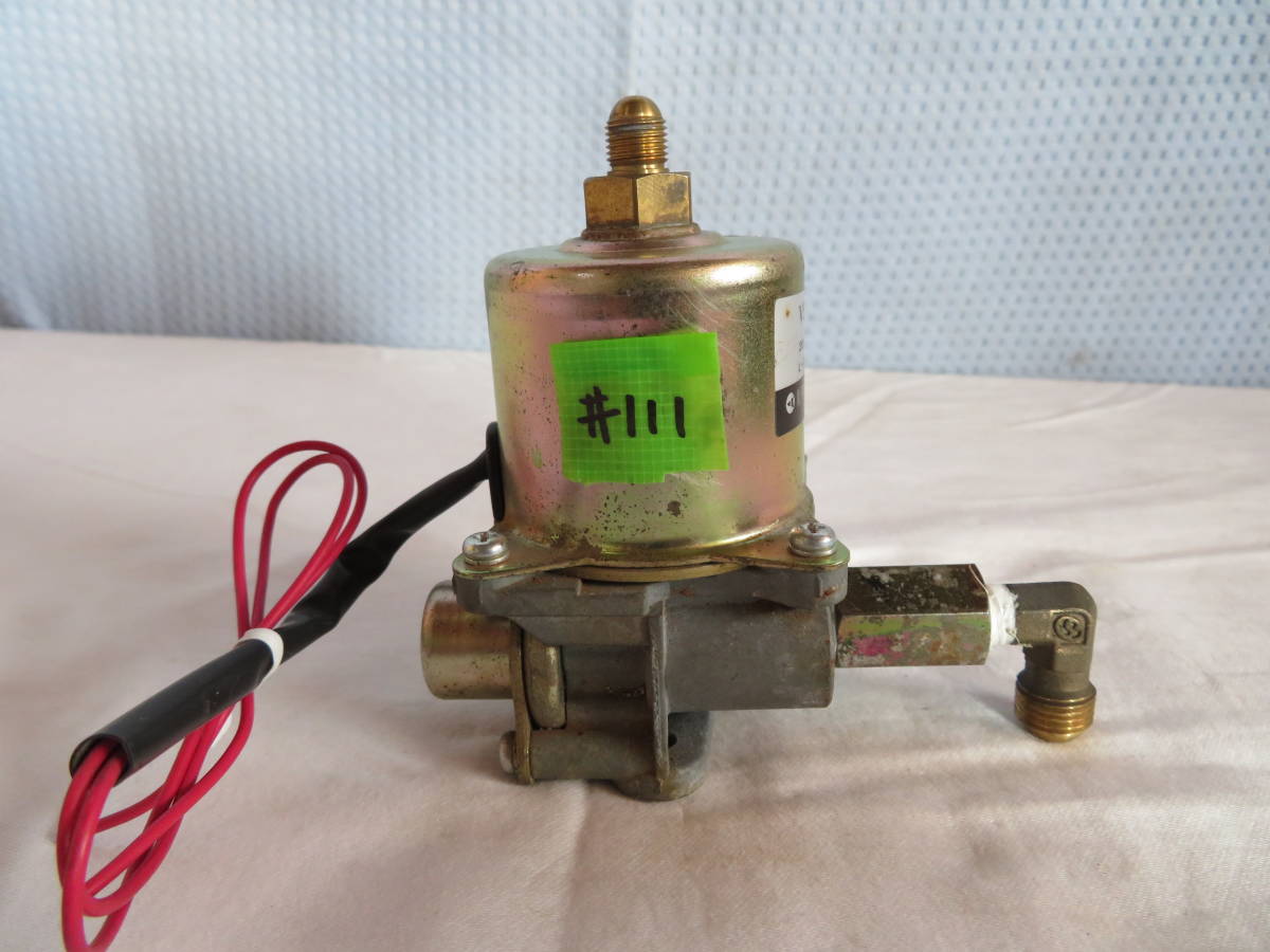 電磁ポンプVSRM45 /#111 灯油ボイラー/ 中古品 動作確認済 電磁ポンプVSRM45 /#111 灯油ボイラー/ 中古品 動作確認済