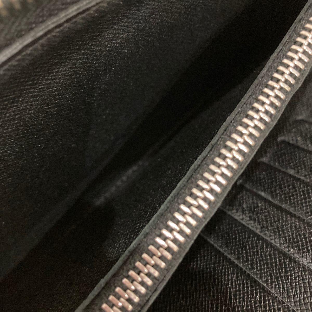 ダミエ グラフィット ジッピーヴェルティカル ダミエ LOUIS VUITTON 黒