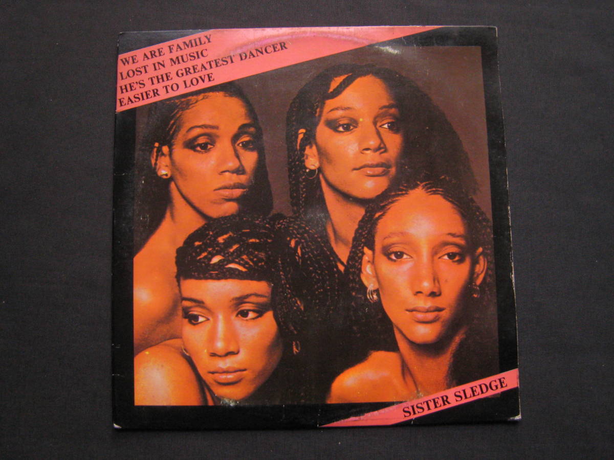 [即決][レア][ブラジル盤][4曲入7インチEP]★Sister Sledge We Are Family/Lost In Music/He's The Greatest Dancer/Easier To Love★CHIC_画像1