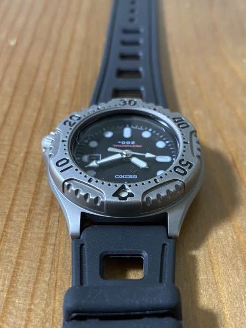 SEIKO セイコー TITANIUM チタン プロフェッショナル ダイバー 2A22-0320 ボーイズ レディース 腕時計 クオーツ  product details | Proxy bidding and ordering service for auctions and  shopping within Japan and the United States - Get the